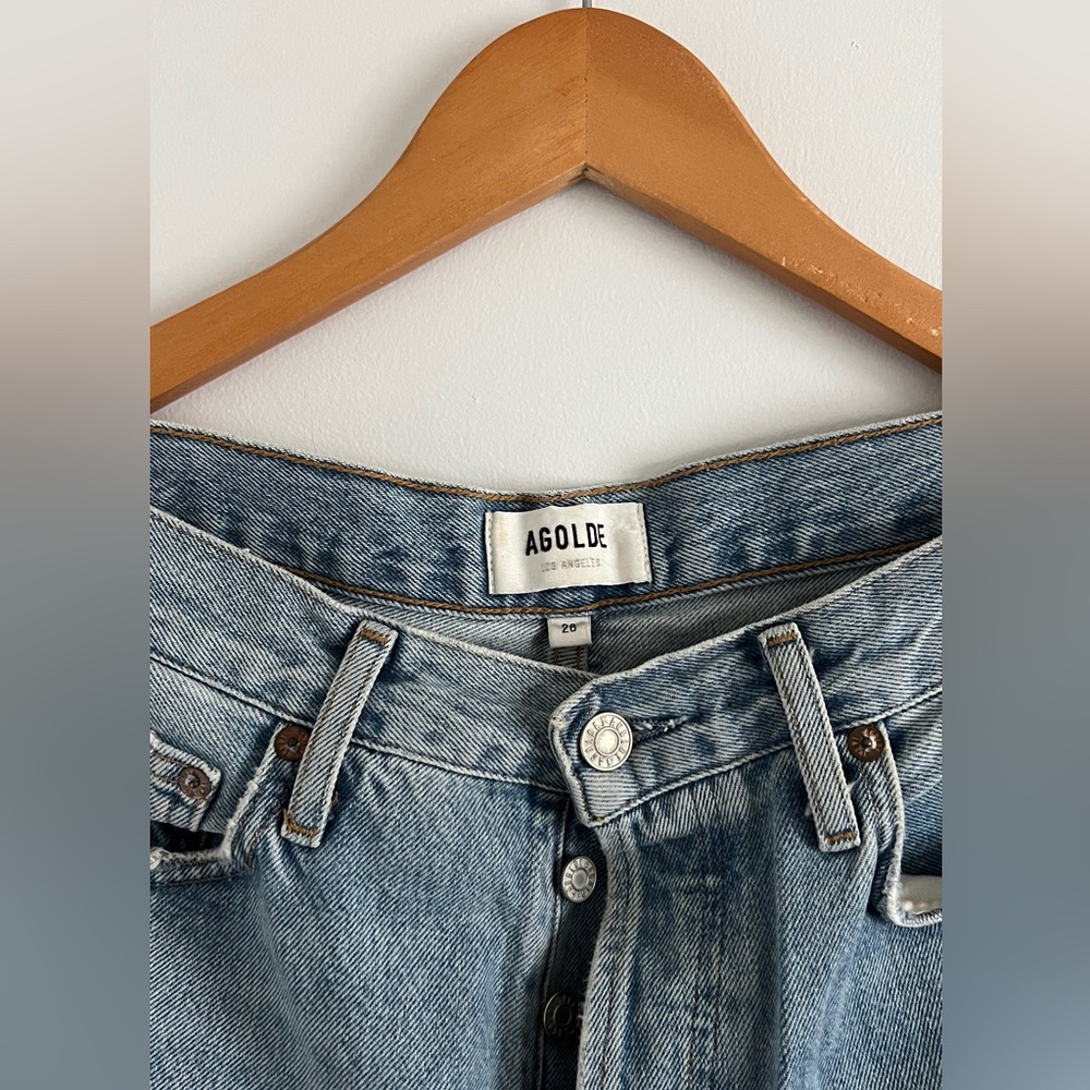 Agolde Light Blue Boyfriend Jeans